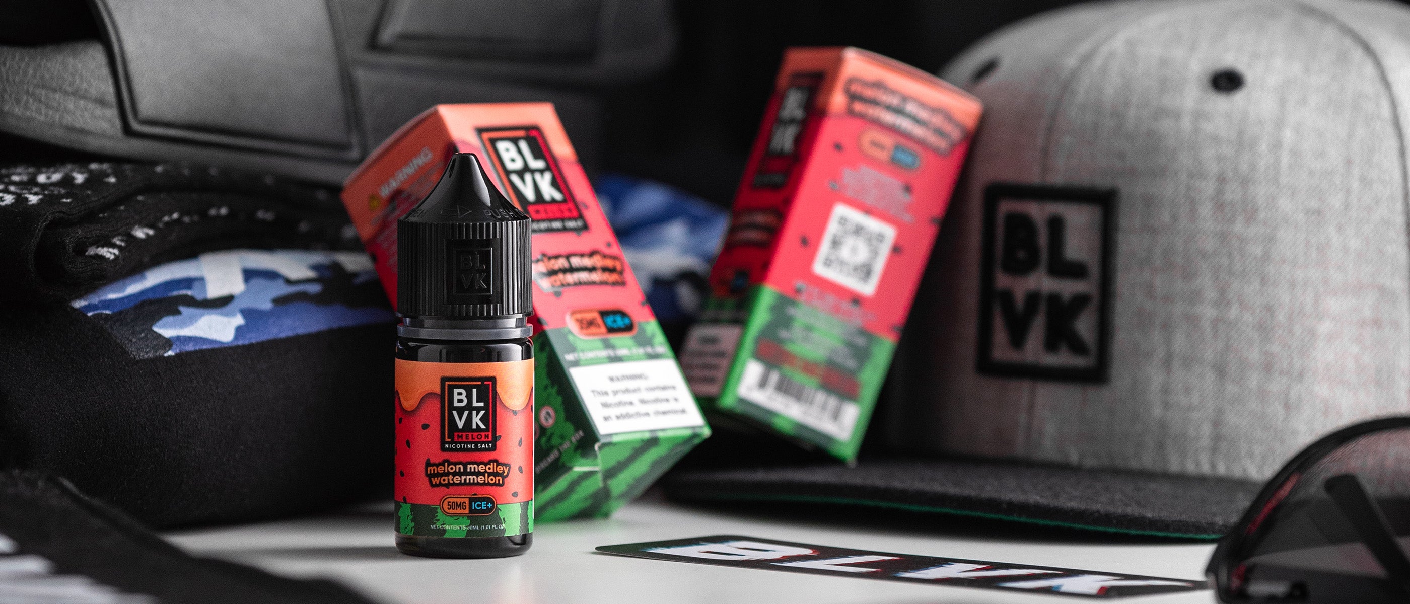 BLVK Melon Melon Medley Watermelon Bottle