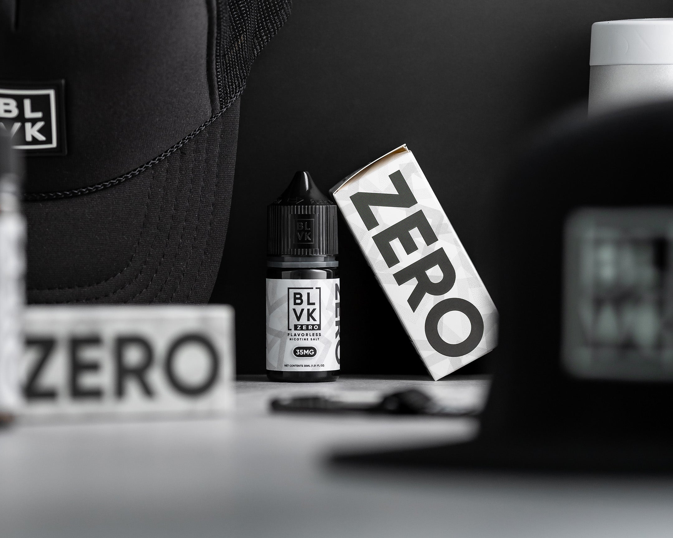 Black and white product image with 'BLVYK' and 'ZERO' branding.